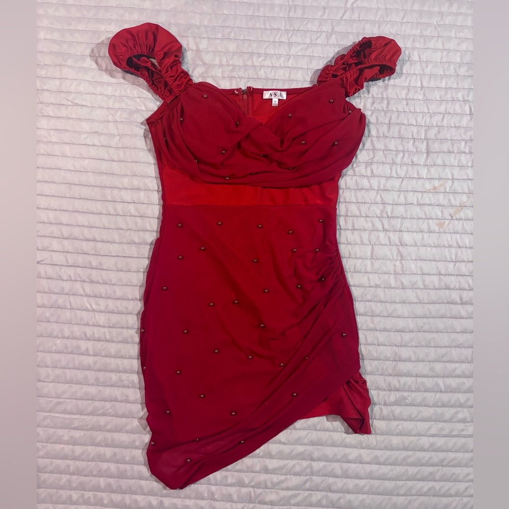 Cute Red Party Dress